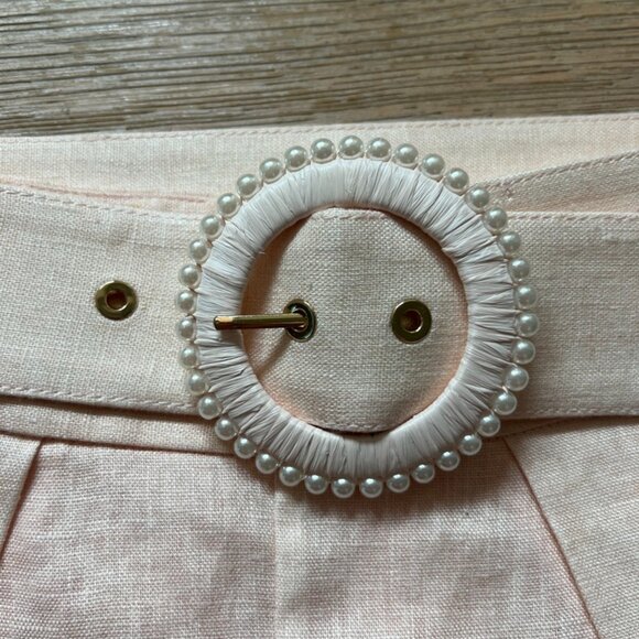 High Tide Tuck Shorts - Pink Ikat Floral - Picture 3 of 7